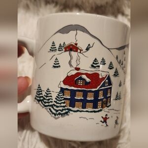 Winter Scene Ceramic Mug
